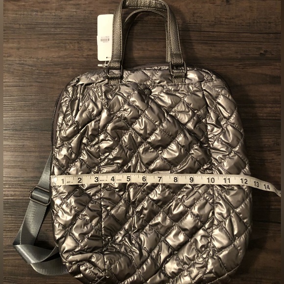 Metallic Backpack Purse - Picture 4 of 5